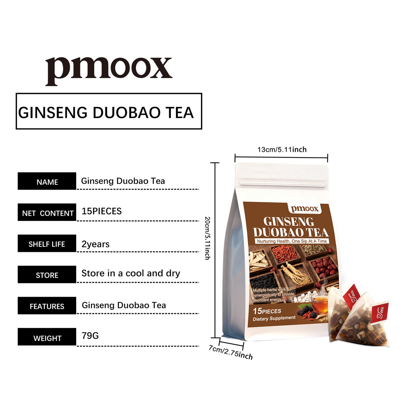 Ginseng Herbal Health Tea