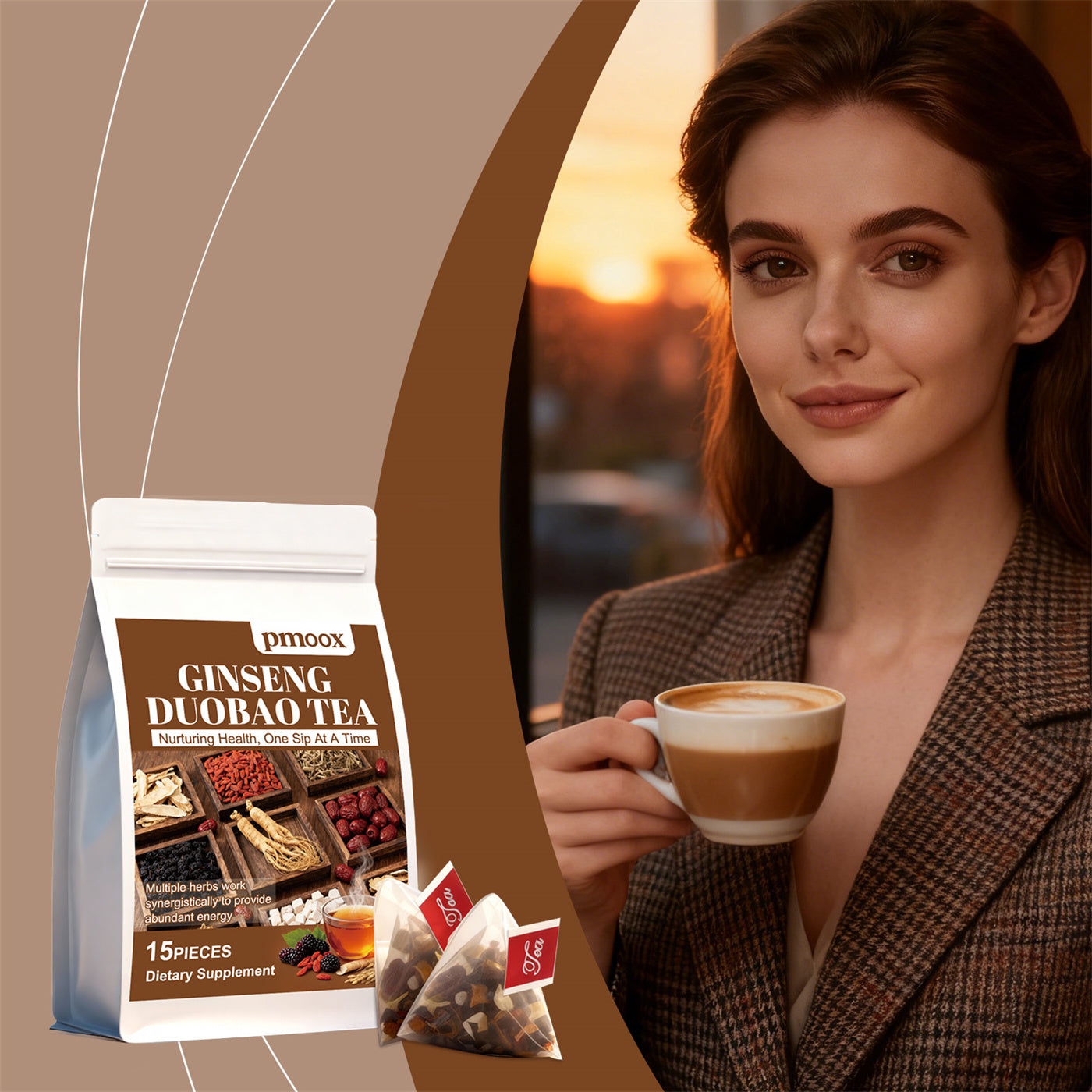 Ginseng Herbal Health Tea