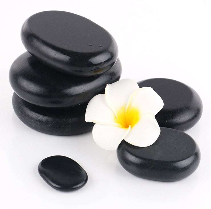 Hot Stone Massage Set - Natuurlijke vulkanische stenen