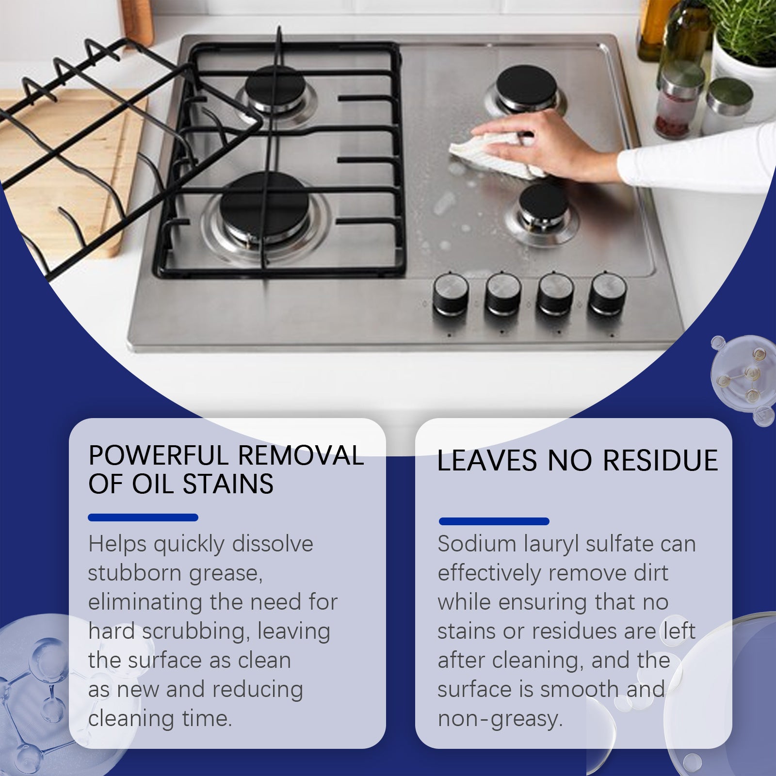 Kitchen Cleaner Oil Mild Home