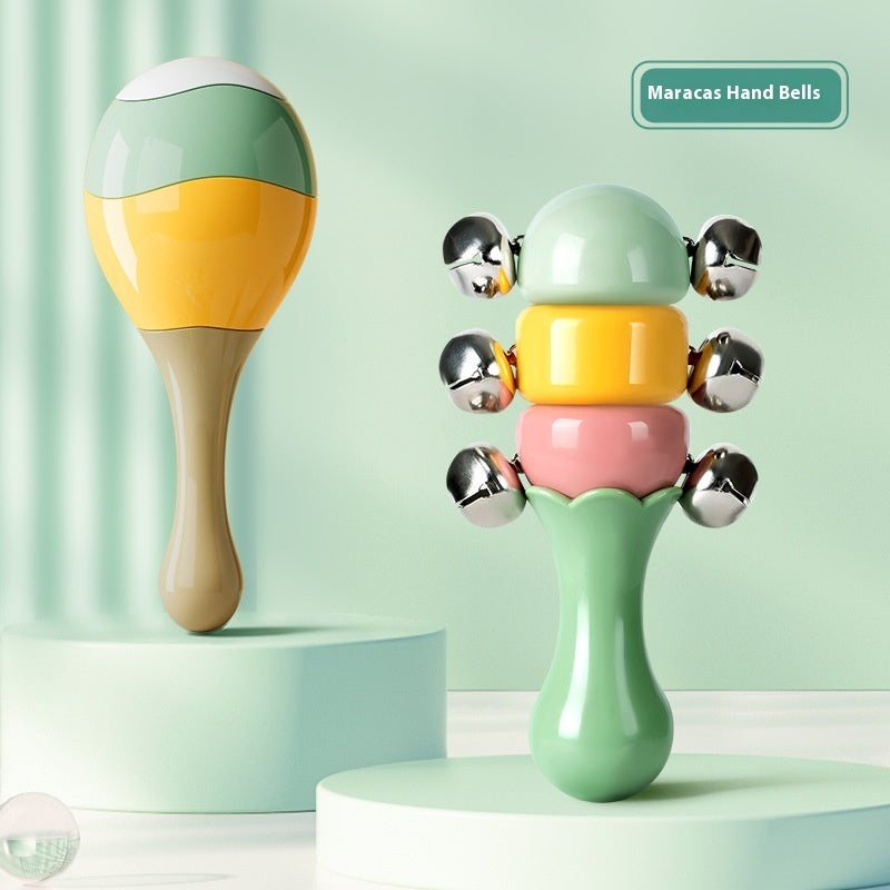 Cadeauverpakking met rammelaar voor baby's - Speelgoedset voor pasgeborenen